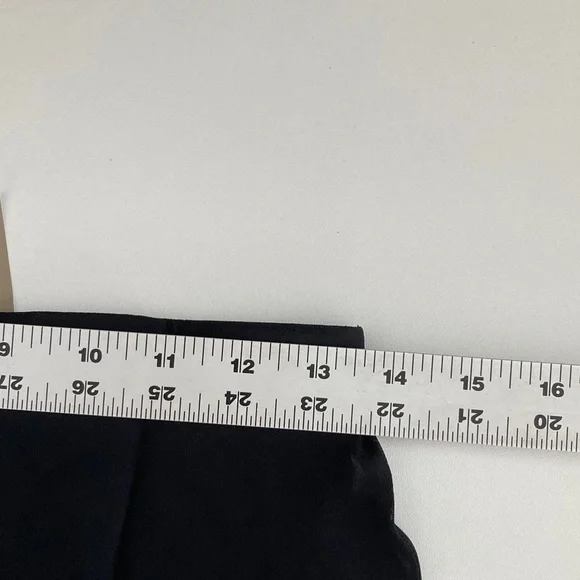 J. Crew Petite Gwyneth flounce-hem skirt in chiffon Petite Small Black - Picture 4 of 8